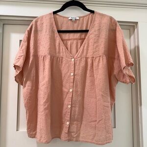 Madewell Short Sleeve Blouse